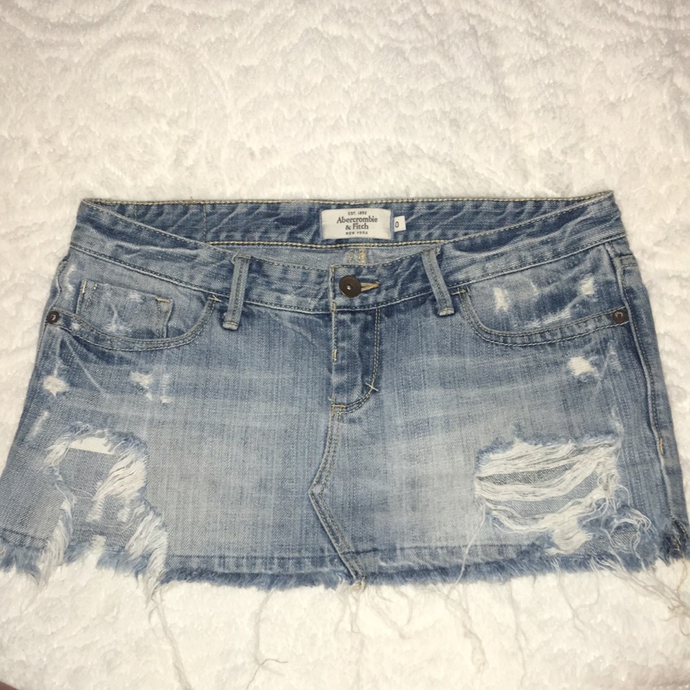 Abercrombie and Fitch Jean Skirt